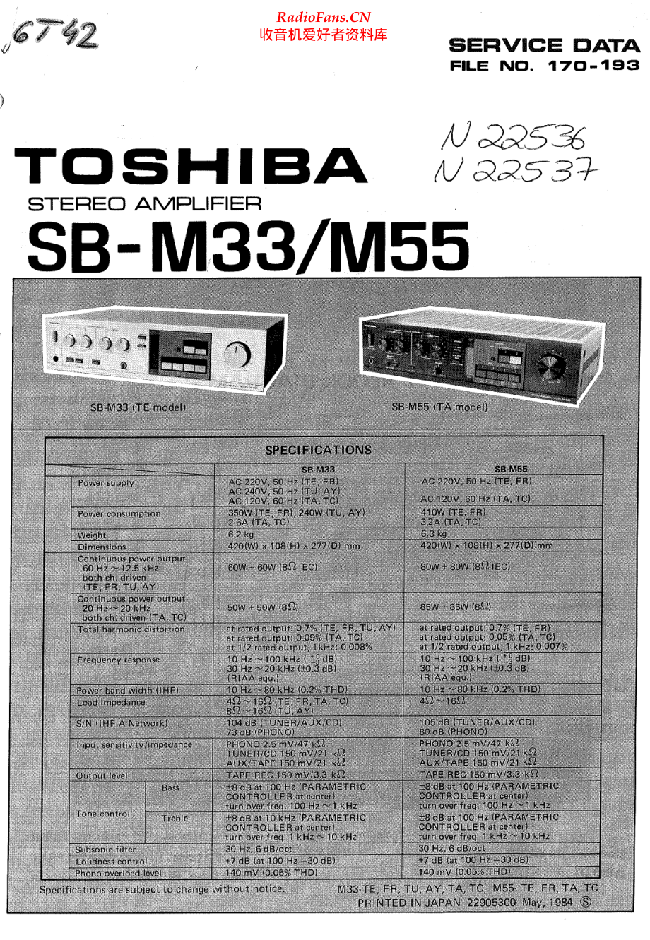 Toshiba-SBM33-int-sm 维修电路原理图.pdf_第1页