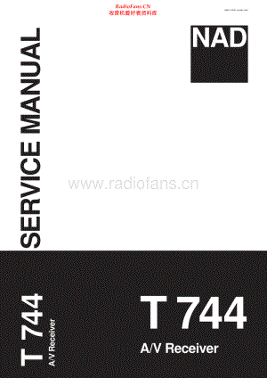 NAD-T744-avr-sm 维修电路原理图.pdf