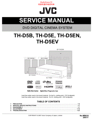 JVC-THD5-ddcs-sm 维修电路原理图.pdf