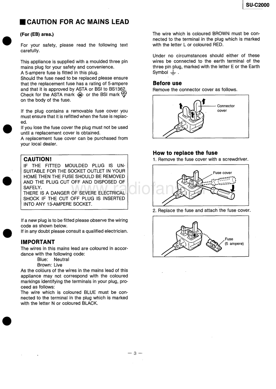 Technics-SUC2000-pre-sm(1) 维修电路原理图.pdf_第3页