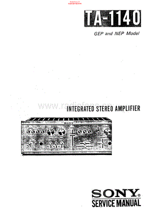 Sony-TA1140-int-sm 维修电路原理图.pdf