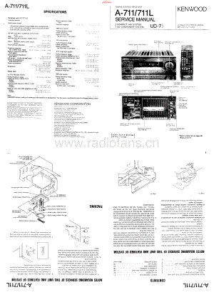 Kenwood-A711L-int-sm 维修电路原理图.pdf