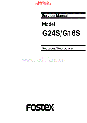 Fostex-G24S-dmt-sm维修电路原理图.pdf