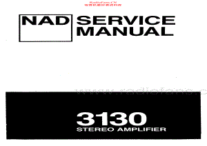 NAD-3130-int-sm 维修电路原理图.pdf
