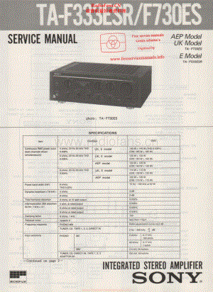 Sony-TAF730ES-int-sm 维修电路原理图.pdf