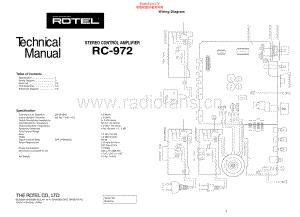 Rotel-RC972-pre-sm 维修电路原理图.pdf