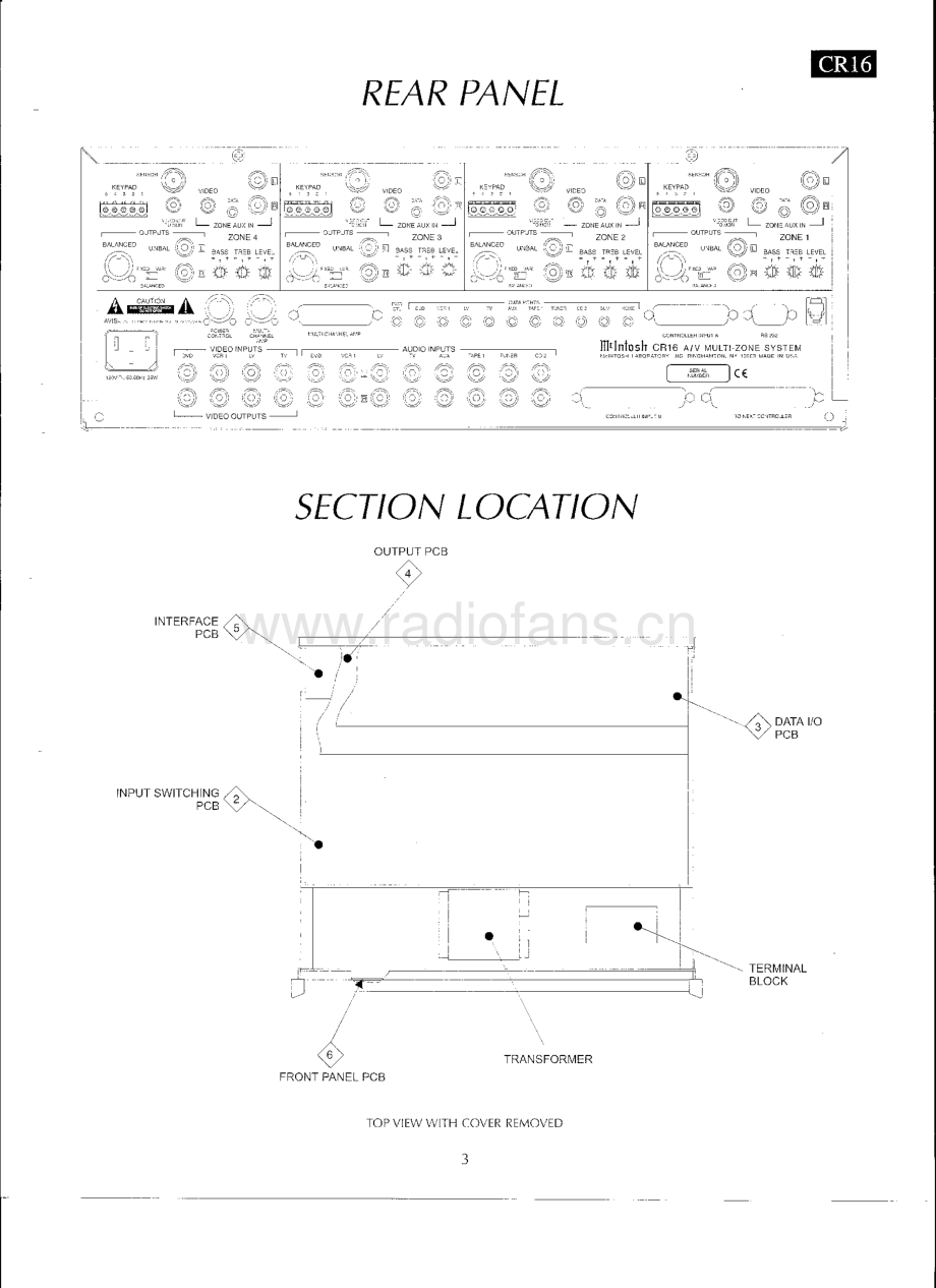 McIntosh-CR16-rem-sm 维修电路原理图.pdf_第3页
