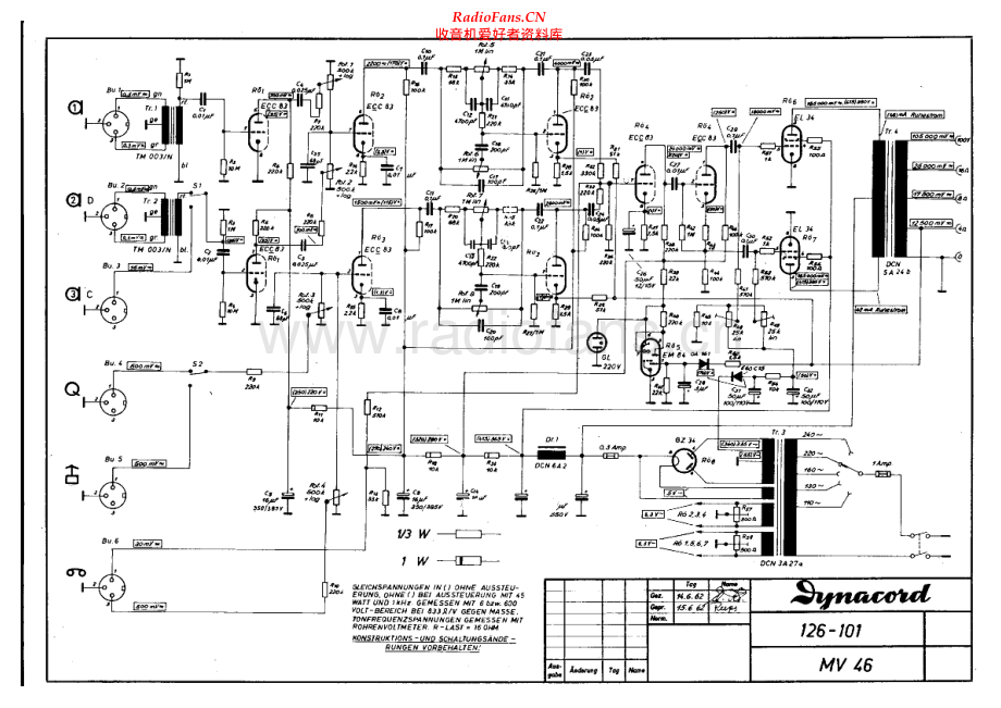Dynacord-EminentMV46-pwr-sch维修电路原理图.pdf_第1页