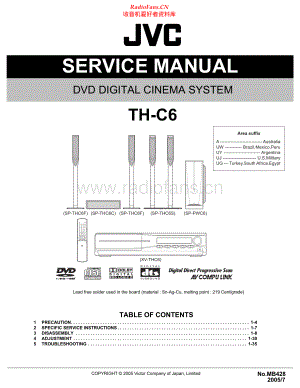 JVC-THC6-ddcs-sm 维修电路原理图.pdf