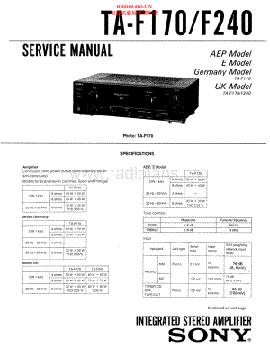 Sony-TAF240-int-sm 维修电路原理图.pdf