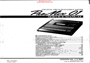 Yamaha-ProMix01-mix-sm 维修电路原理图.pdf