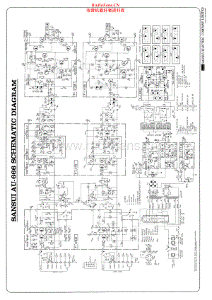 Sansui-AU666-int-sch 维修电路原理图.pdf