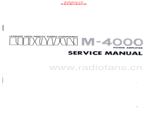 Luxman-M4000-pwr-sm 维修电路原理图.pdf