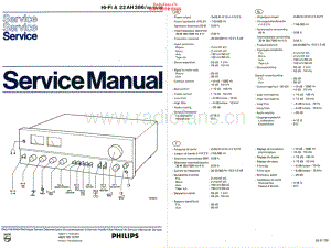 Philips-A22AH386-int-sm 维修电路原理图.pdf