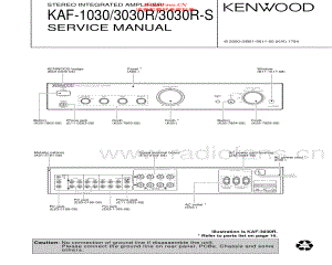 Kenwood-KAF3030R-int-sm 维修电路原理图.pdf