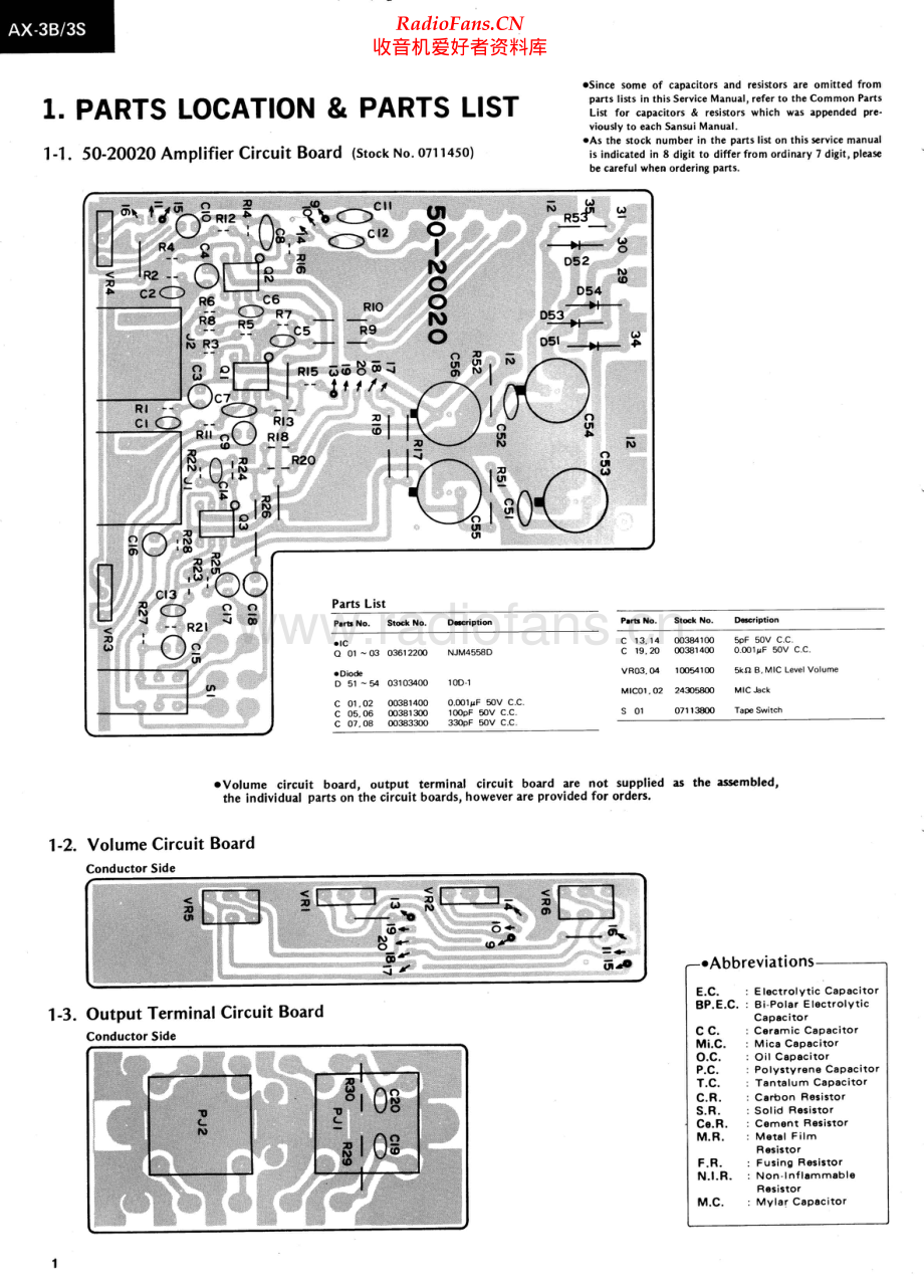 Sansui-AX3B-sc-sm 维修电路原理图.pdf_第2页