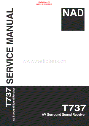 NAD-T737-avr-sm 维修电路原理图.pdf