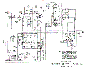 Heathkit-W7M-pwr-sch 维修电路原理图.pdf