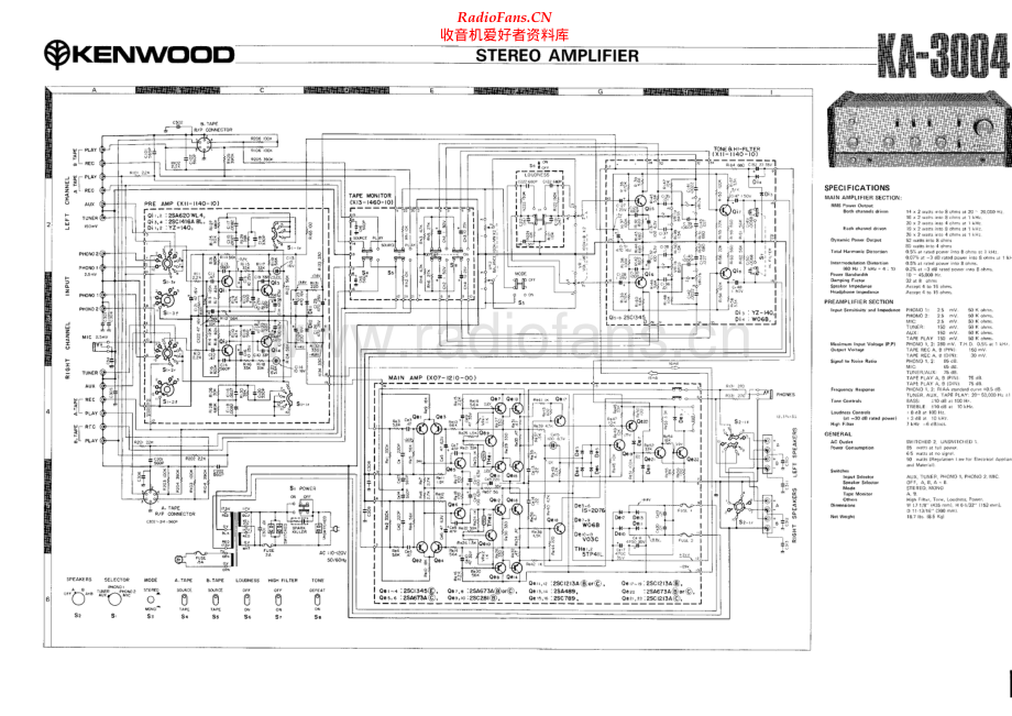 Kenwood-KA3004-int-sch 维修电路原理图.pdf_第1页