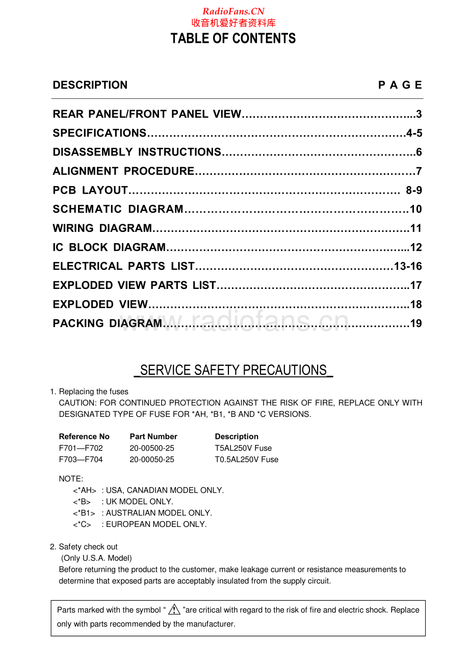 NAD-C300-int-sm 维修电路原理图.pdf_第2页