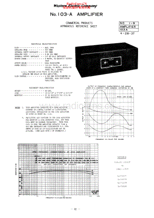 WesternElectric-103A-pwr-sch 维修电路原理图.pdf