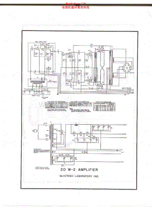 McIntosh-20W2-pwr-sch 维修电路原理图.pdf