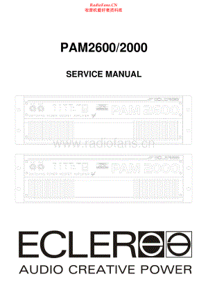 Ecler-PAM2600-pwr-sm维修电路原理图.pdf