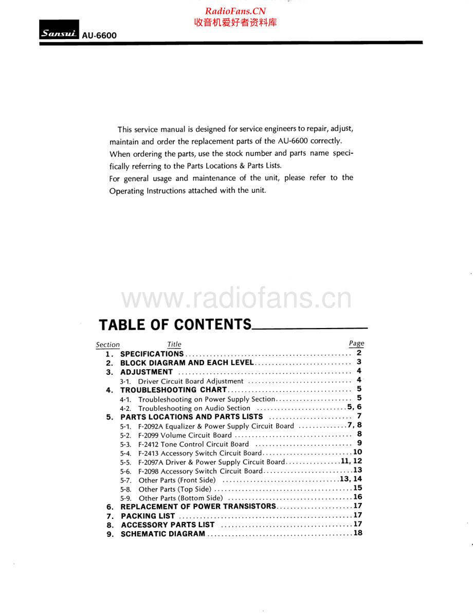 Sansui-AU6600-int-sm 维修电路原理图.pdf_第2页