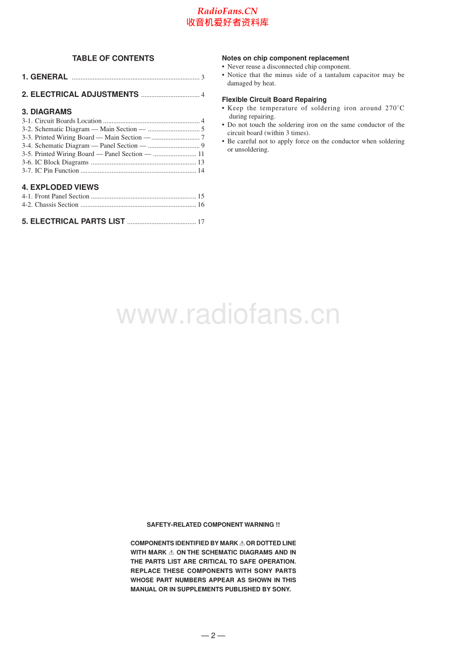 Sony-TAF3000-int-sm 维修电路原理图.pdf_第2页