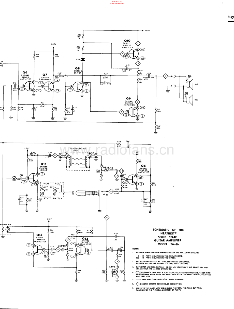 Heathkit-TA16-pwr-sch 维修电路原理图.pdf_第1页