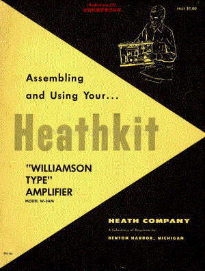 Heathkit-W3AM-pwr-sm 维修电路原理图.pdf