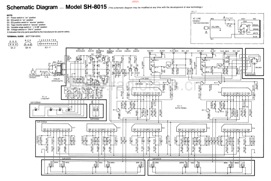 Technics-SH8015-eq-sch 维修电路原理图.pdf_第1页