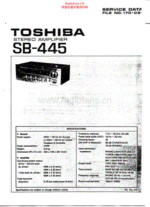 Toshiba-SB445-int-sch 维修电路原理图.pdf