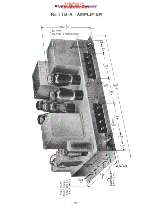 WesternElectric-118A-pwr-sch 维修电路原理图.pdf