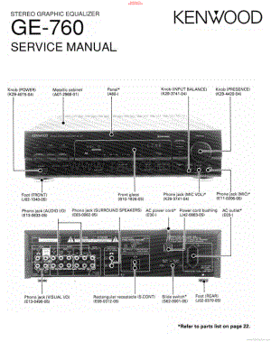 Kenwood-GE760-eq-sm 维修电路原理图.pdf