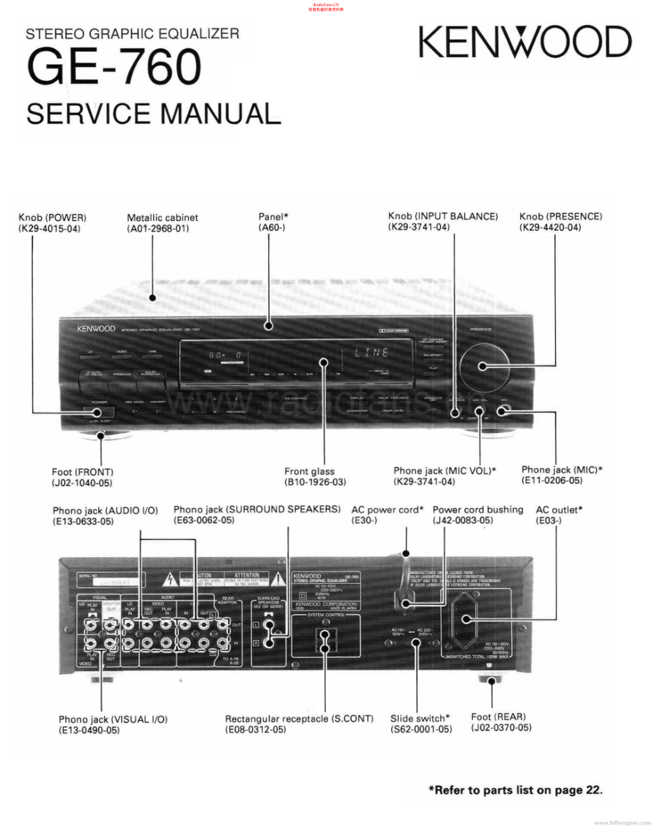 Kenwood-GE760-eq-sm 维修电路原理图.pdf_第1页