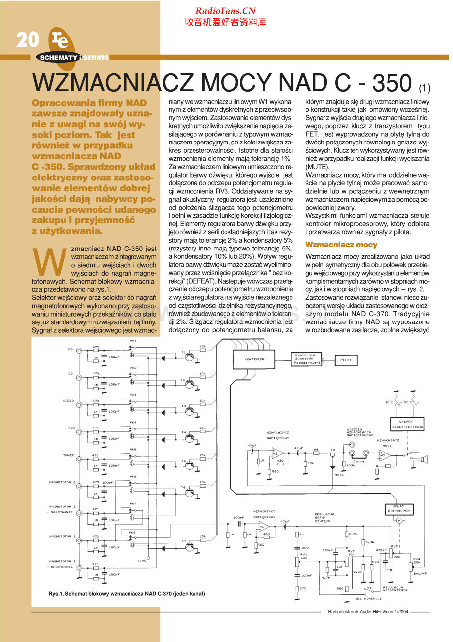 NAD-C350-int-sch 维修电路原理图.pdf_第1页