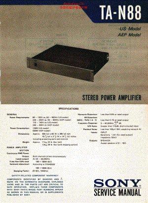 Sony-TAN88-pwr-sm 维修电路原理图.pdf