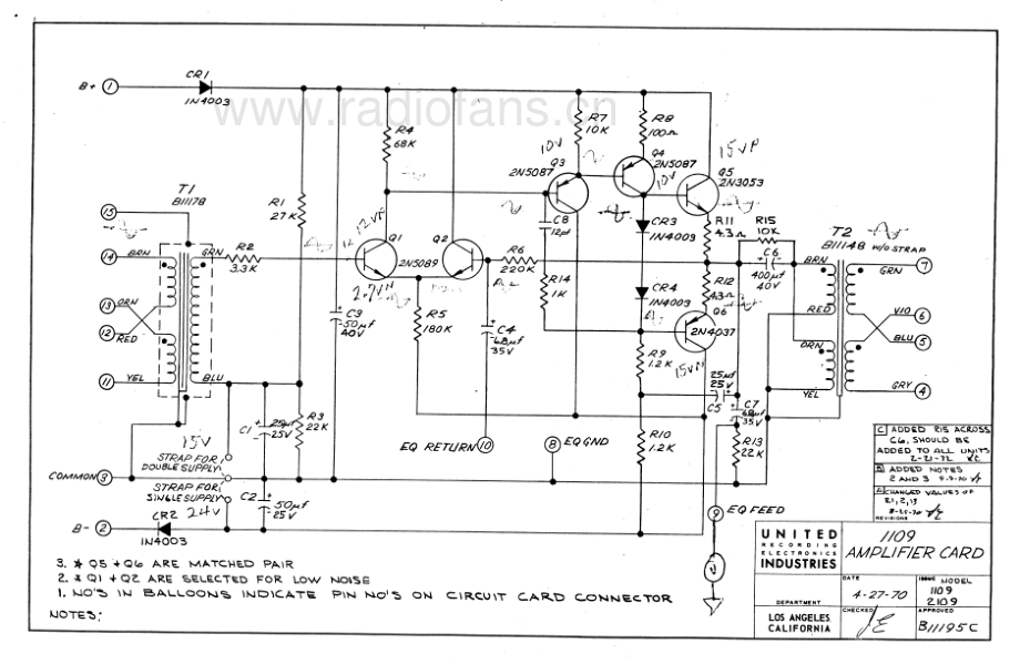 JBL-1109-pre-sch 维修电路原理图.pdf_第3页