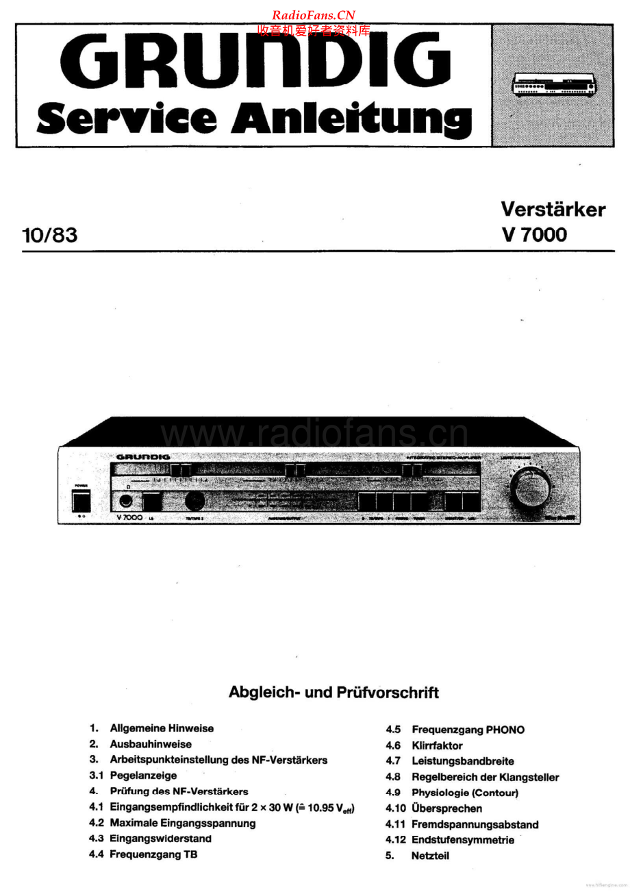 Grundig-V7000-int-sm维修电路原理图.pdf_第1页