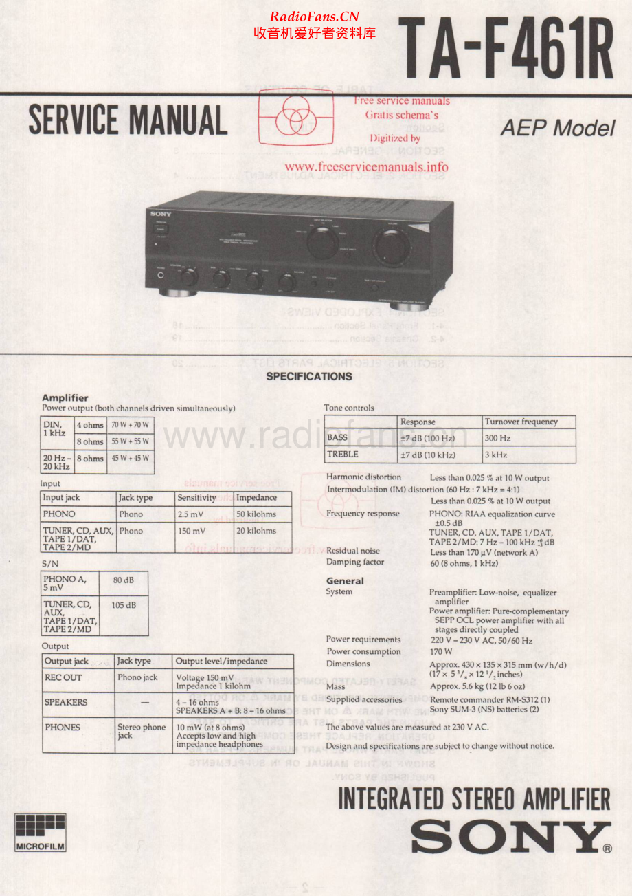 Sony-TAF461R-int-sm 维修电路原理图.pdf_第1页