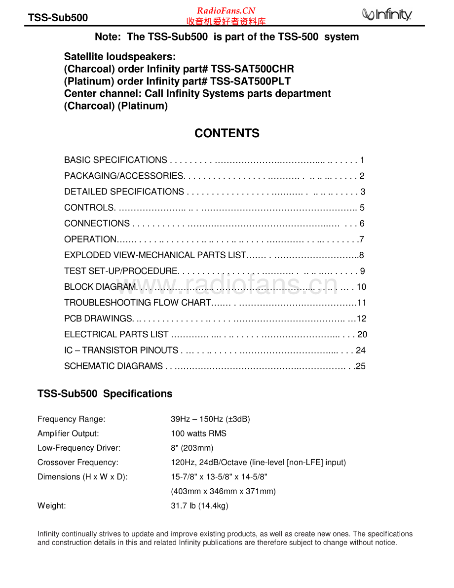 Infinity-TSS500-sub-sm 维修电路原理图.pdf_第2页
