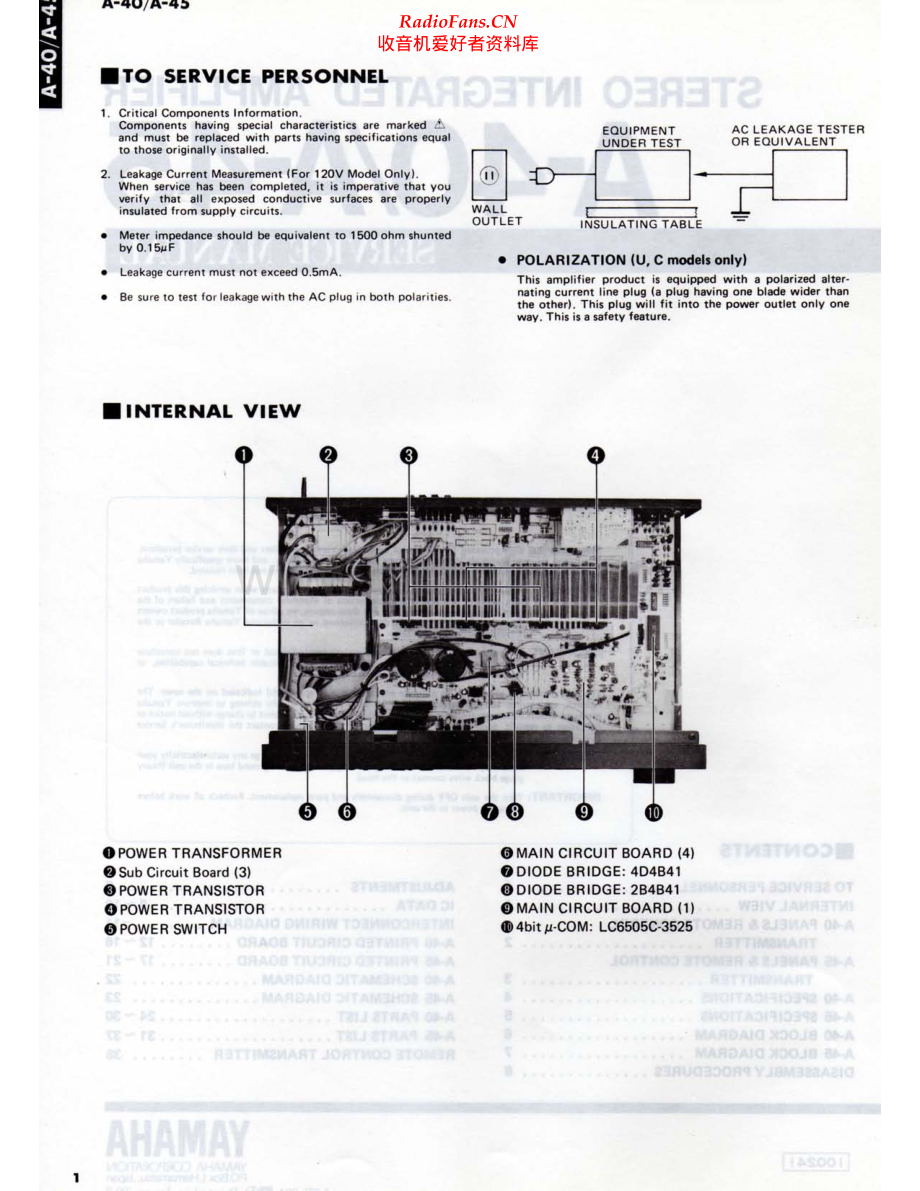 Yamaha-A45-int-sm(1) 维修电路原理图.pdf_第2页