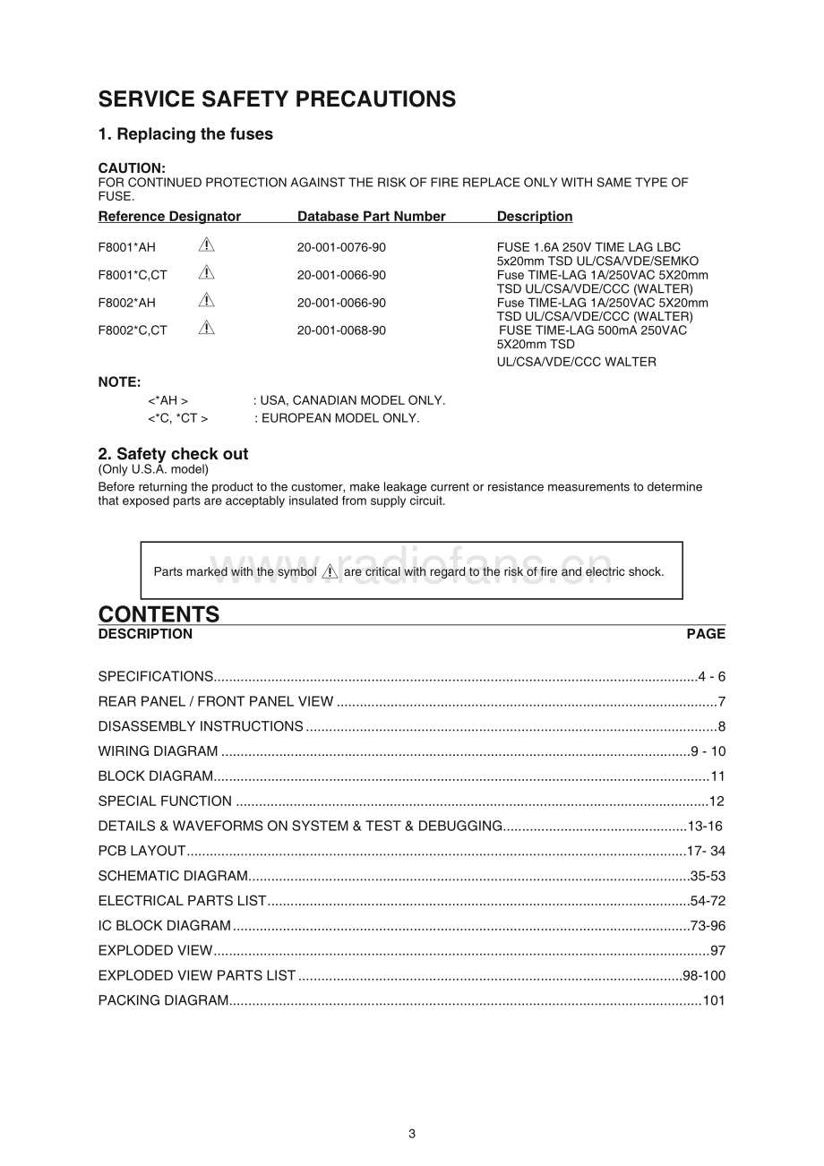 NAD-T175-int-sm 维修电路原理图.pdf_第3页