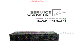 Luxman-LV101-int-sm 维修电路原理图.pdf