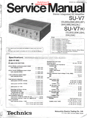 Technics-SUV7-int-sch(1) 维修电路原理图.pdf