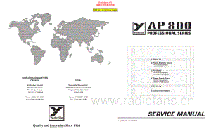 Yorkville-AP800-pwr-sm 维修电路原理图.pdf
