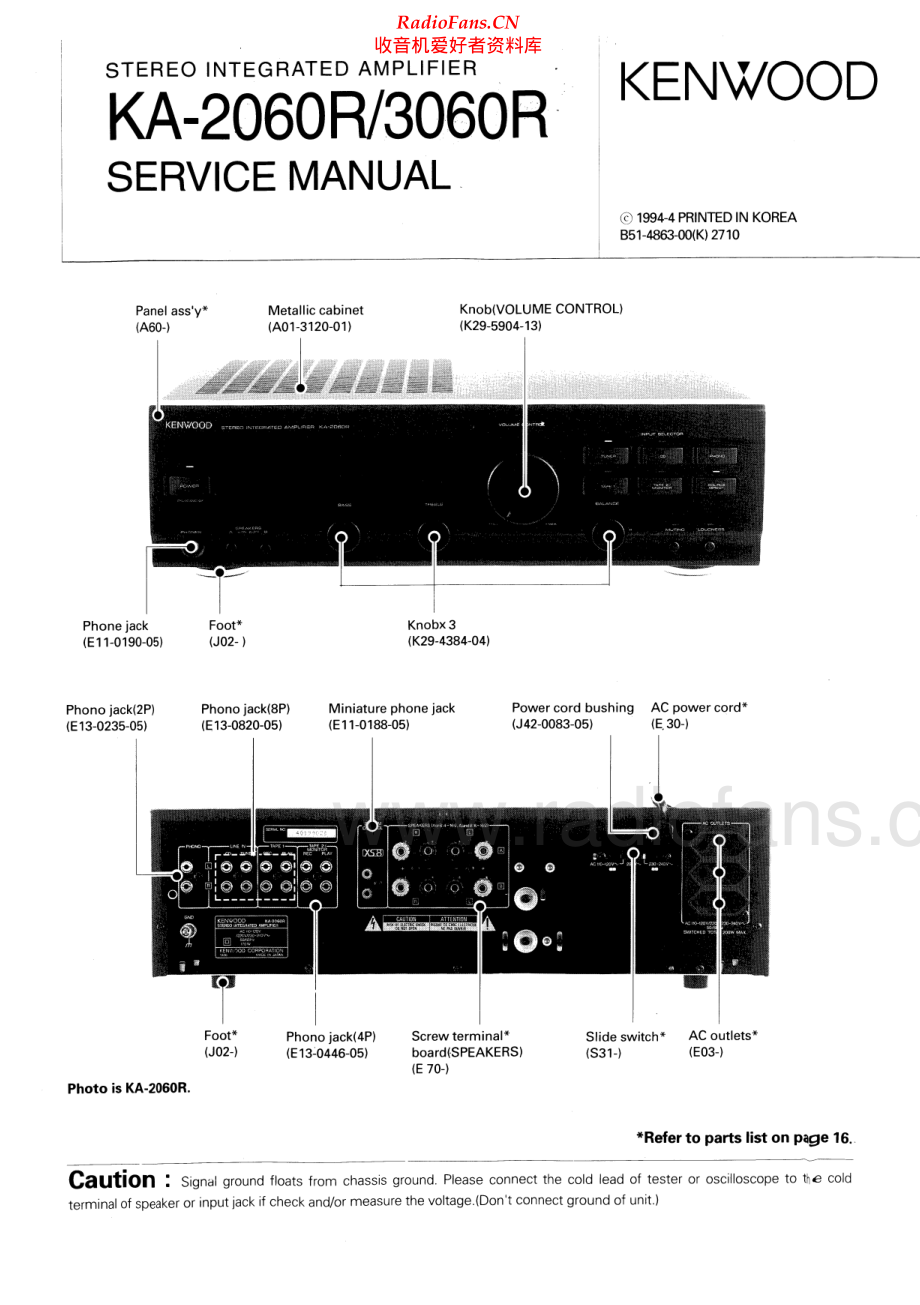 Kenwood-KA2060R-int-sm 维修电路原理图.pdf_第1页