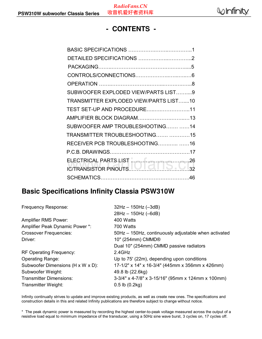 Infinity-PSW310W-sub-sm 维修电路原理图.pdf_第2页
