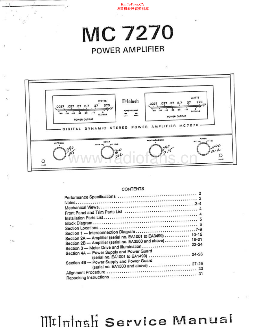 Mcintosh-MC7270-pwr-sm 维修电路原理图.pdf_第1页